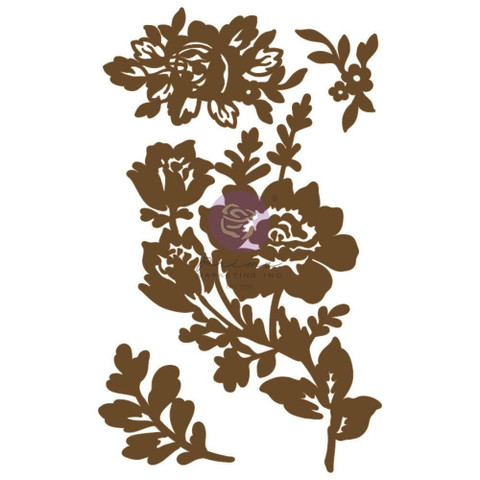 Prima Decorative Chipboard kuvioleike, Dainty But Wild