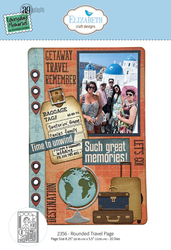 Elizabeth Craft Designs stanssi Rounded Travel Page