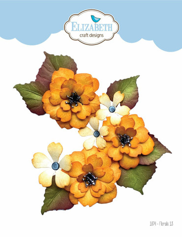 Elizabeth Craft Designs stanssi Florals 13