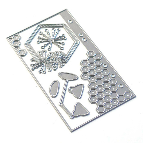 Elizabeth Craft Designs stanssi Sidekick Essentials 13, Hexagon Insert