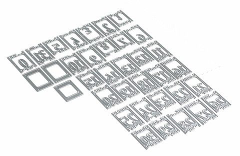 Elizabeth Craft Designs stanssi Planner Essentials 17, Filmstrip Numbers