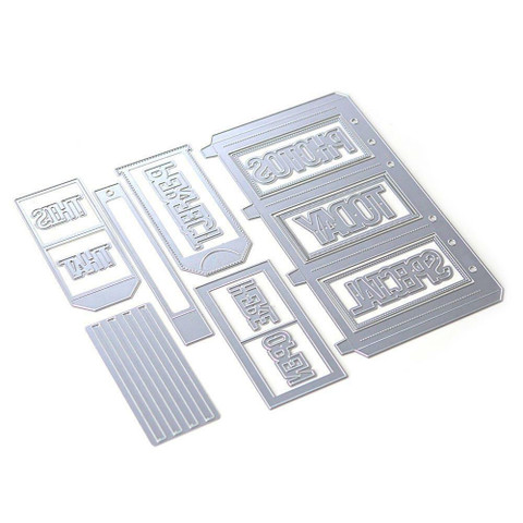 Elizabeth Craft Designs stanssi Planner Essentials 31, Slider Pockets