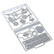 Elizabeth Craft Designs stanssi Planner Essentials 35, Holiday Tab Pages