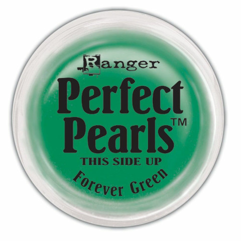 Perfect Pearls -pigmenttijauhe, sävy Forever Green