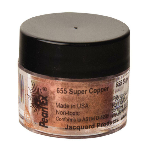 Jacquard Pearl Ex -pigmenttijauhe, sävy Metallics, Super Copper