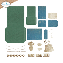Elizabeth Craft Designs stanssi Library Pockets & Accessories