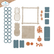 Elizabeth Craft Designs stanssi Summer Vibes