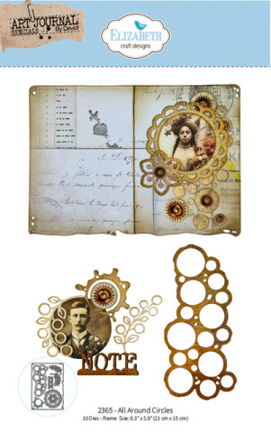 Elizabeth Craft Designs stanssi All Around Circles