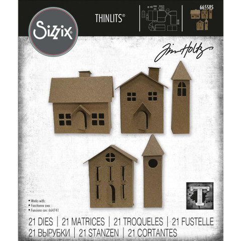 Sizzix Thinlits stanssi Paper Village #2