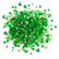 Buttons Galore Jewelz -tekokristallit, Emerald