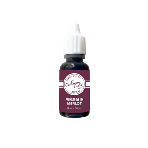Catherine Pooler Premium Dye Ink -täyttöpullo, sävy Merlot