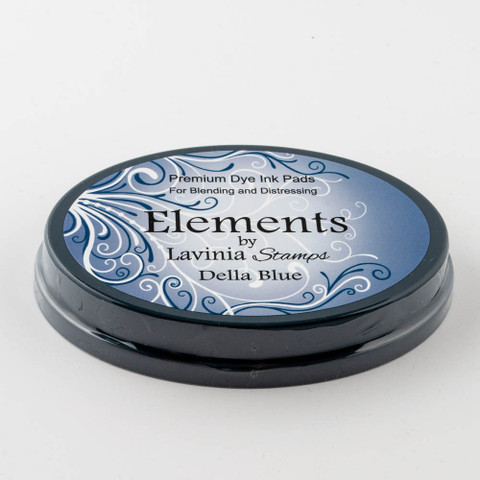 Lavinia Elements Premium Dye Ink -mustetyyny, sävy Della Blue