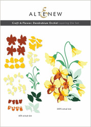 Altenew Craft-A-Flower: Dendrobium Orchid -stanssisetti