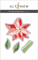 Altenew Dry Brush Poinsettia -stanssisetti