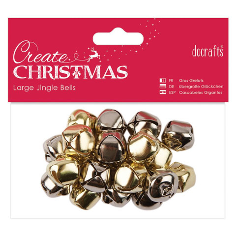 Docrafts kulkuset, isot, 20 kpl