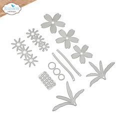 Elizabeth Craft Designs stanssi Bloom Wildly, Blackfoot Daisy
