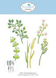 Elizabeth Craft Designs stanssi Bloom Wildly, Floral Greenery 4