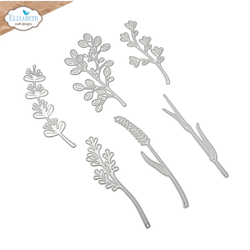Elizabeth Craft Designs stanssi Bloom Wildly, Floral Greenery 4
