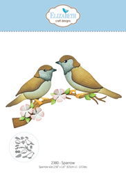 Elizabeth Craft Designs stanssi Bloom Wildly, Sparrow