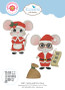 Elizabeth Craft Designs stanssi Santa and Mrs. Claus