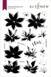 Altenew Stunning Starflowers -leimasinsetti