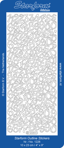 Ääriviivatarra, Numerot, kulta