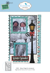 Elizabeth Craft Designs stanssi Wavy Page & Lamppost