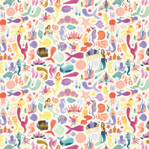Echo Park Mermaid Dreams skräppipaperi Mermaid Tales