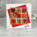 Woodware leimasin Love Squares