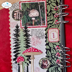 Elizabeth Craft Designs stanssi Fall in the Forest