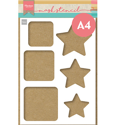 Marianne Design sapluuna Squares & Stars