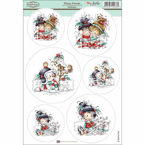 The Hobby House korttikuvat Winter Friends