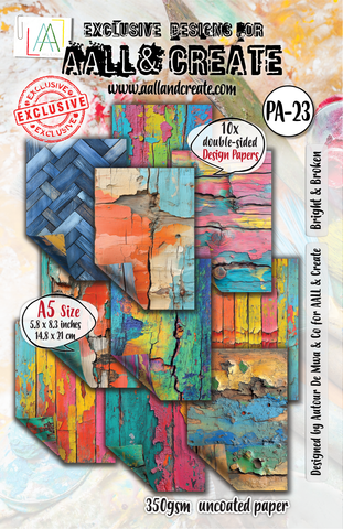 Aall & Create paperipakkaus Bright & Broken, A5