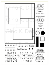Gina K. Designs leimasin Inspiration Mosaic