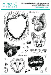 Gina K. Designs leimasin Forest Friends