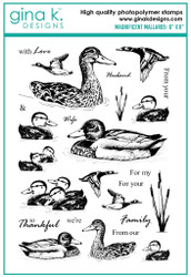 Gina K. Designs leimasin Magnificent Mallards