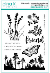 Gina K. Designs leimasin Friendly Silhouettes