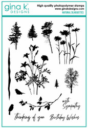 Gina K. Designs leimasin Natural Silhouettes