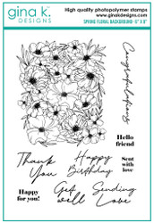 Gina K. Designs leimasin Spring Floral
