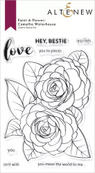 Altenew Paint-A-Flower: Camellia Waterhouse -leimasinsetti