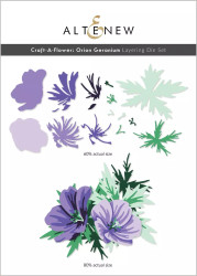 Altenew Craft-A-Flower: Orion Geranium -stanssisetti