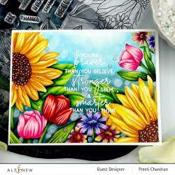 Altenew Craft Your Life Project Kit: Seasonal Blooms -setti