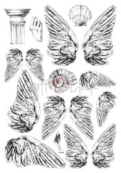 Craft O'clock Mixed Media Universal, Antique -kuultopaperit