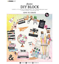 Studio Essentials DIY Block, Love to Create