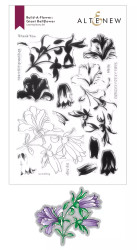 Altenew Build-A-Flower Giant Bellflower stanssi- ja leimasinsetti