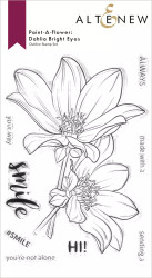 Altenew Paint-A-Flower: Dahlia Bright Eyes -leimasinsetti