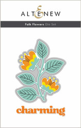 Altenew Folk Flowers -stanssi