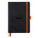 Rhodia Goalbook -muistikirja, soft black A5 dot ivory