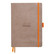 Rhodia Goalbook -muistikirja, soft taupe A5 dot ivory