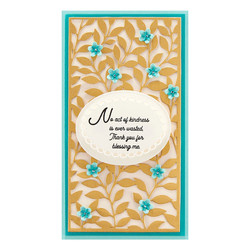 Spellbinders stanssisetti Sweet Leaf Mini Slimline